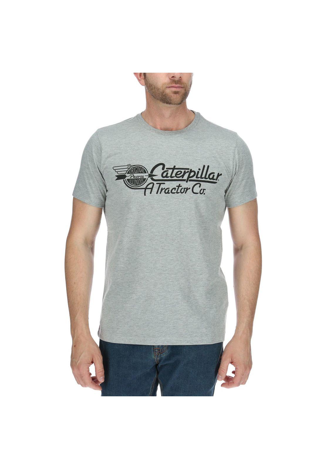 Polera Mc Hombre Original Tractor Tee Gris-0