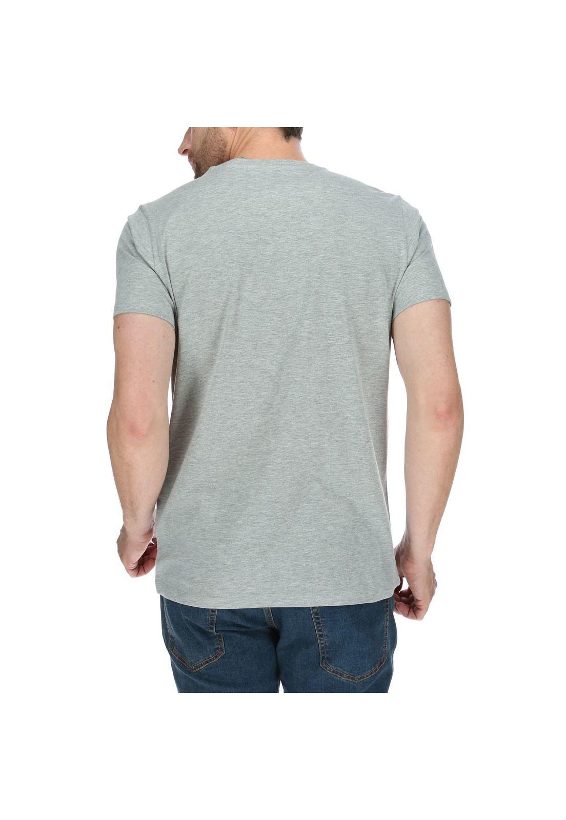 Polera Mc Hombre Original Tractor Tee Gris-2