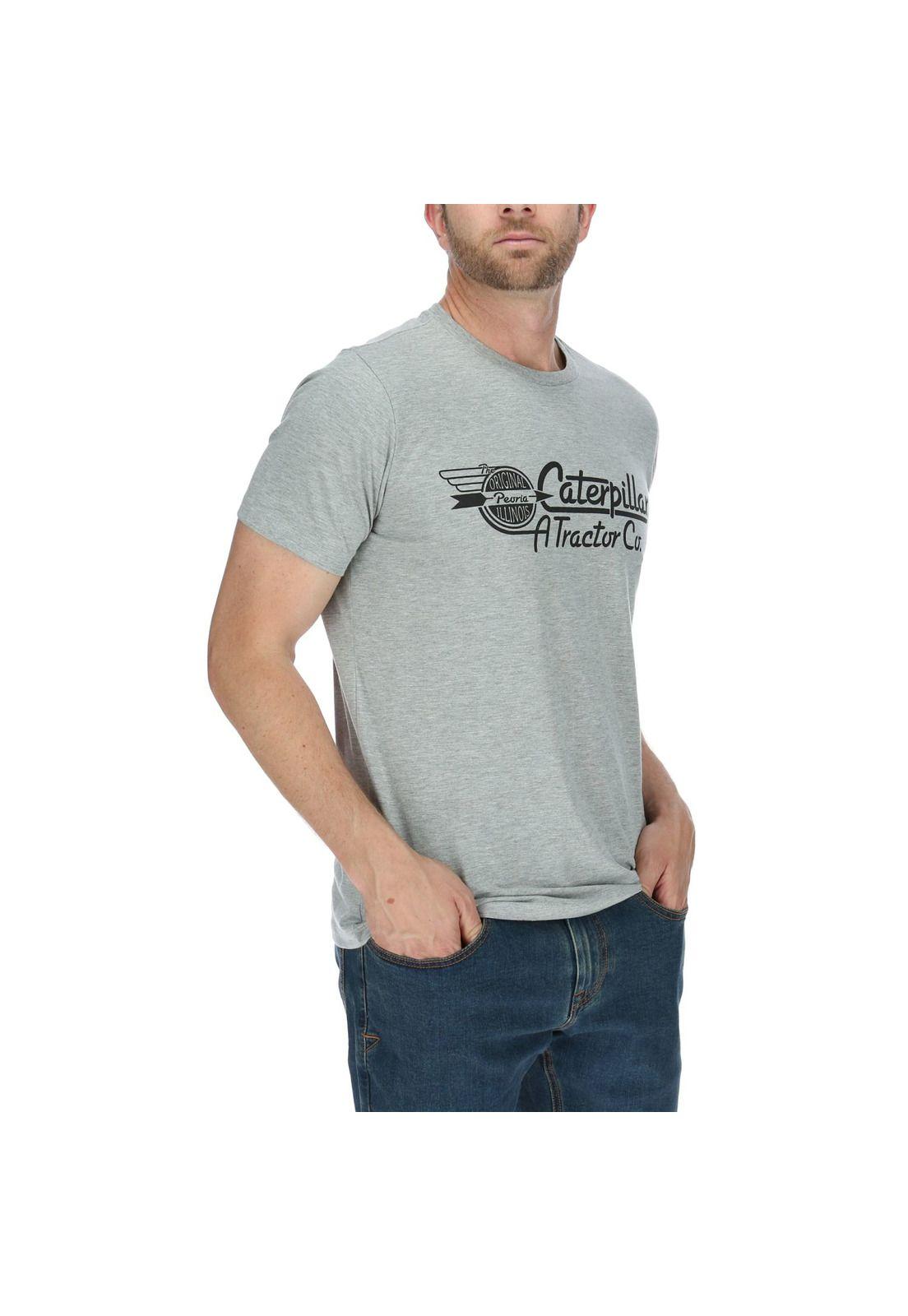 Polera Mc Hombre Original Tractor Tee Gris-3