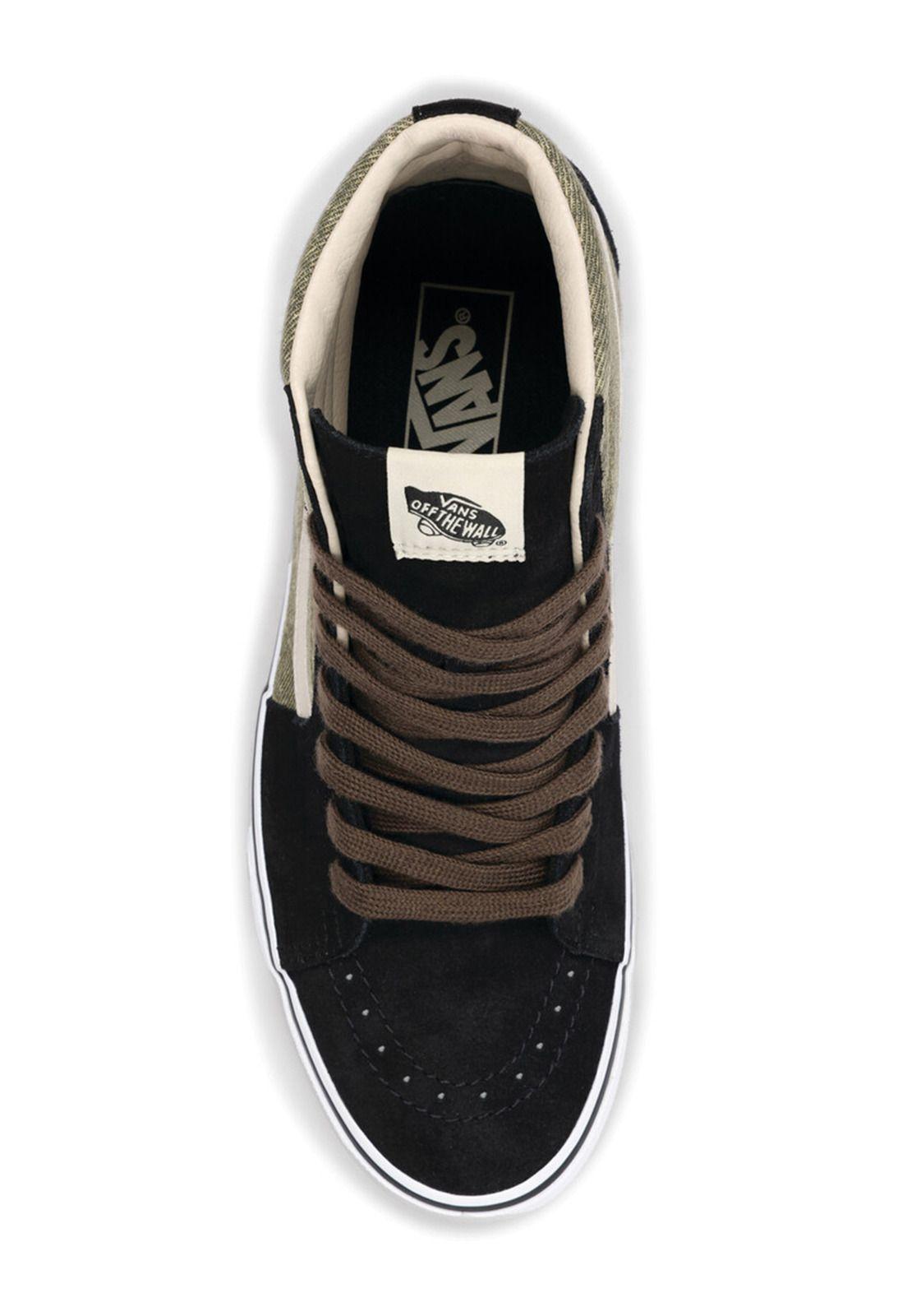 Zapatilla C/Caña Unisex Sk8-Hi Gris-1