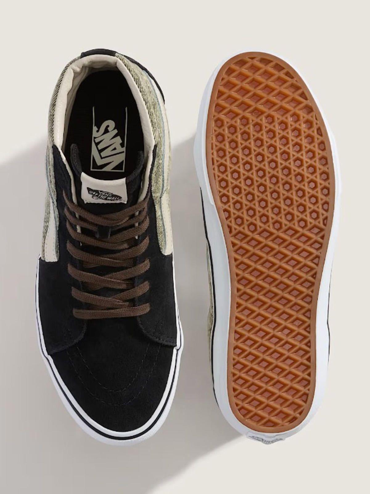 Zapatilla C/Caña Unisex Sk8-Hi Gris-4