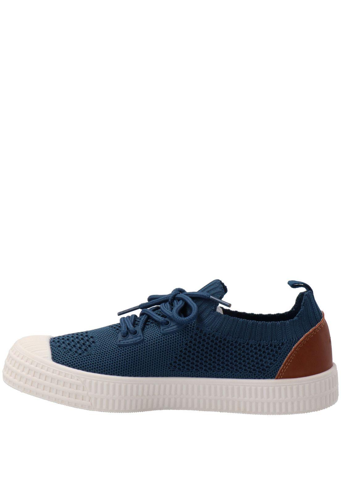 Zapatilla Mujer Yurak Azul-4