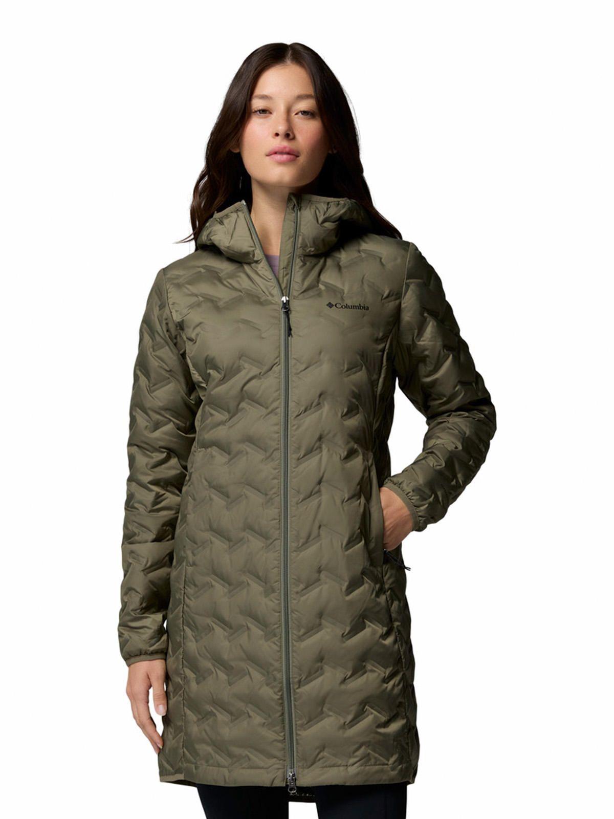Parka Mujer Delta Ridge II Long Gris-0