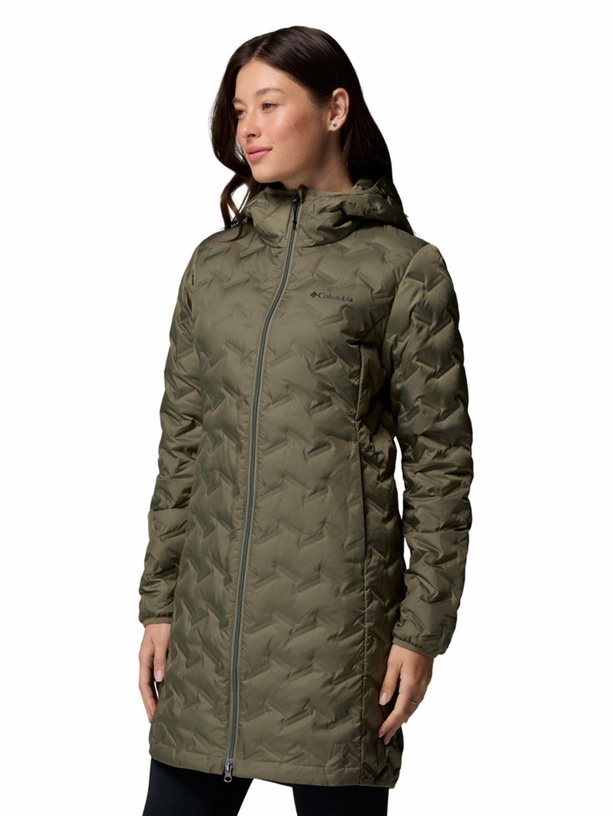 Parka Mujer Delta Ridge II Long Gris-1