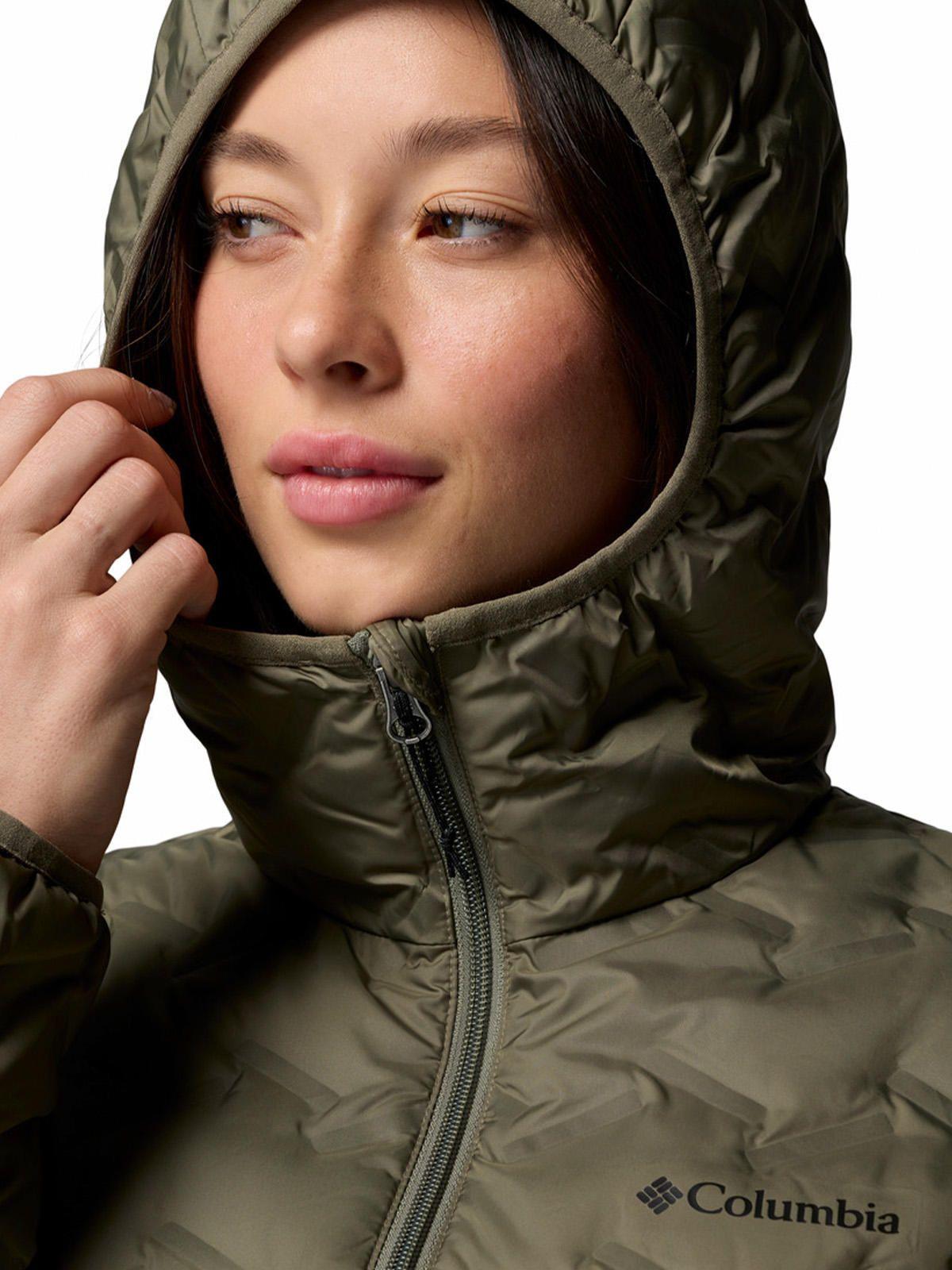 Parka Mujer Delta Ridge II Long Gris-5