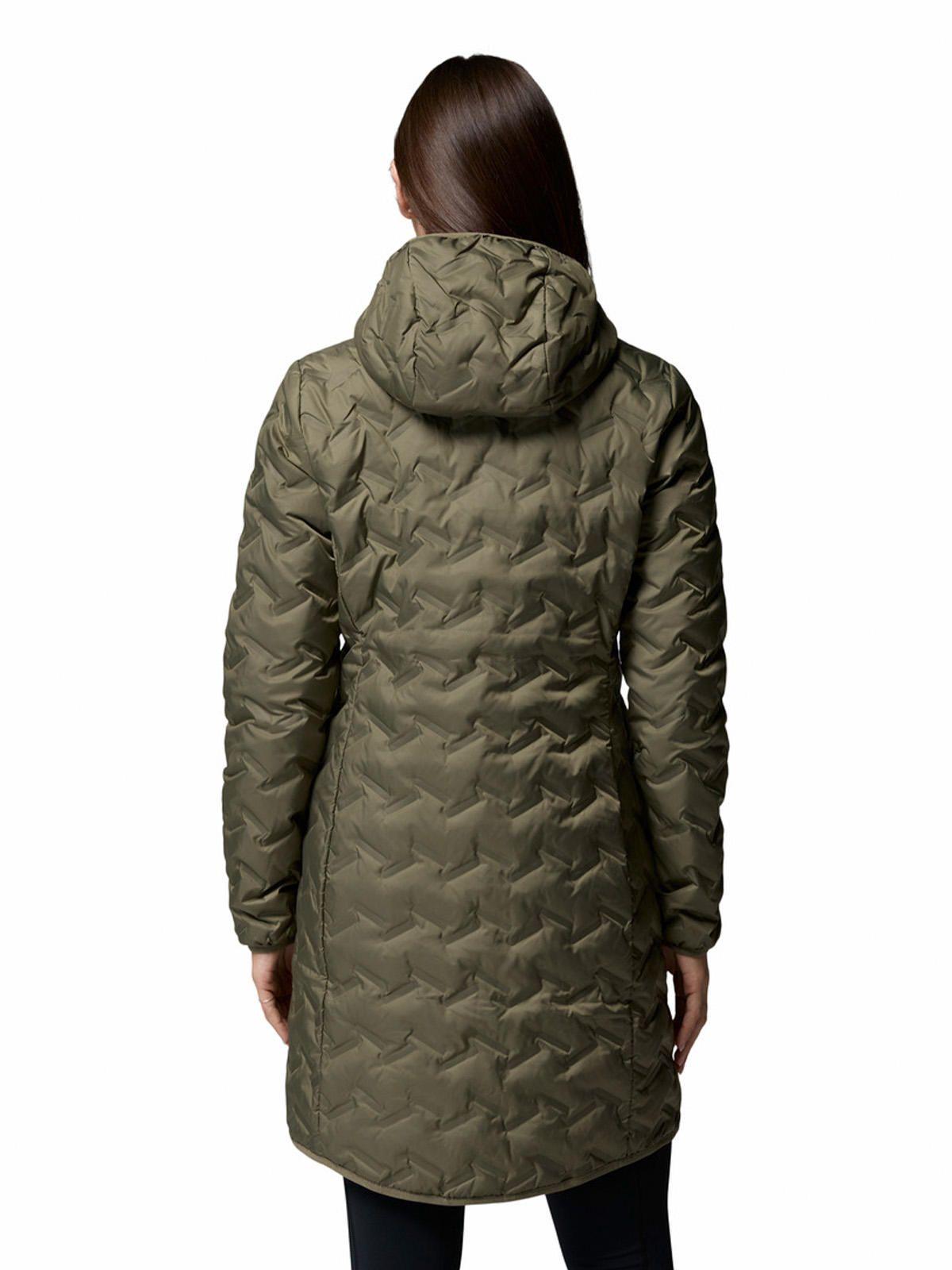 Parka Mujer Delta Ridge II Long Gris-7