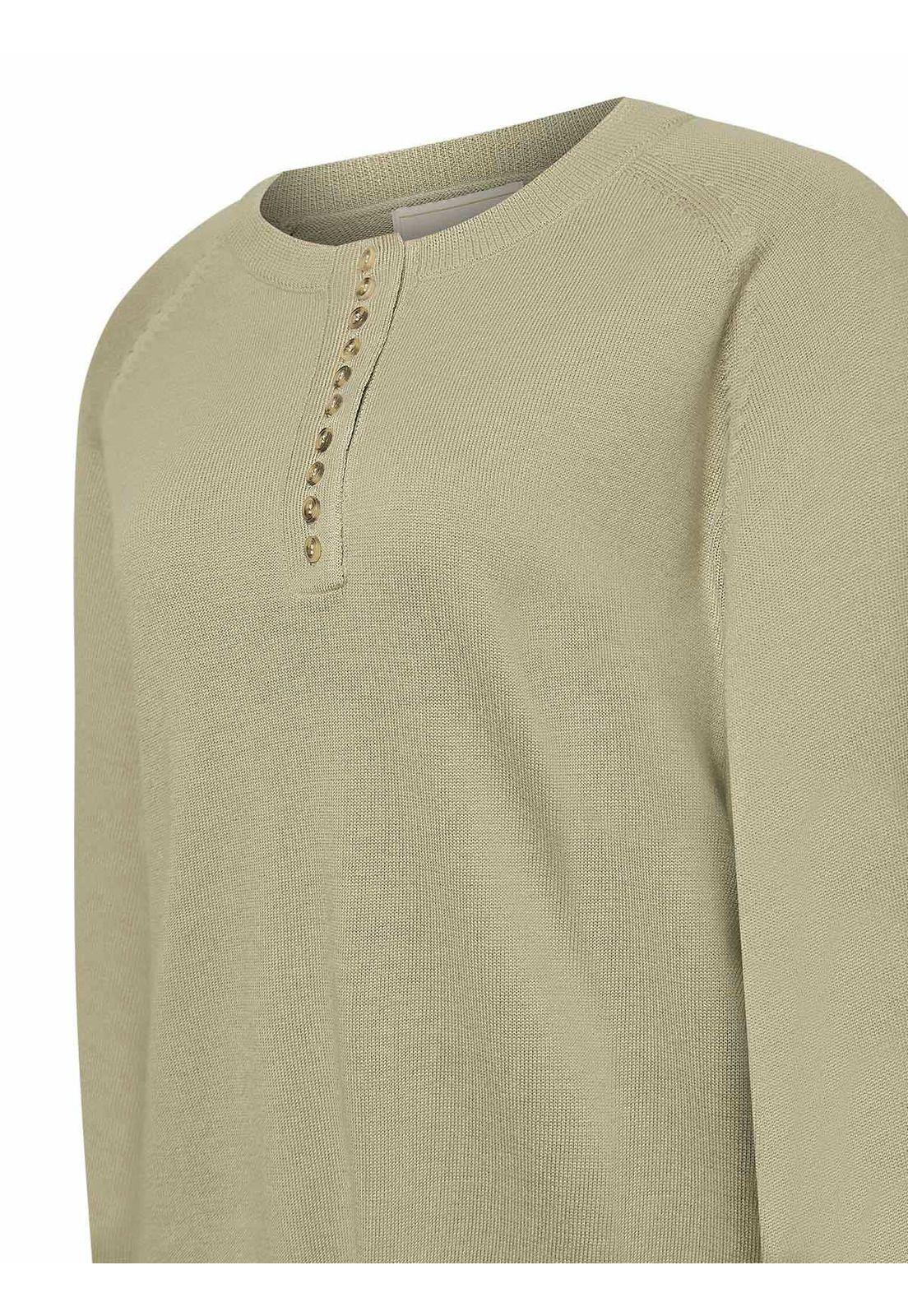 Sweater Mujer Omaha Verde Claro -3