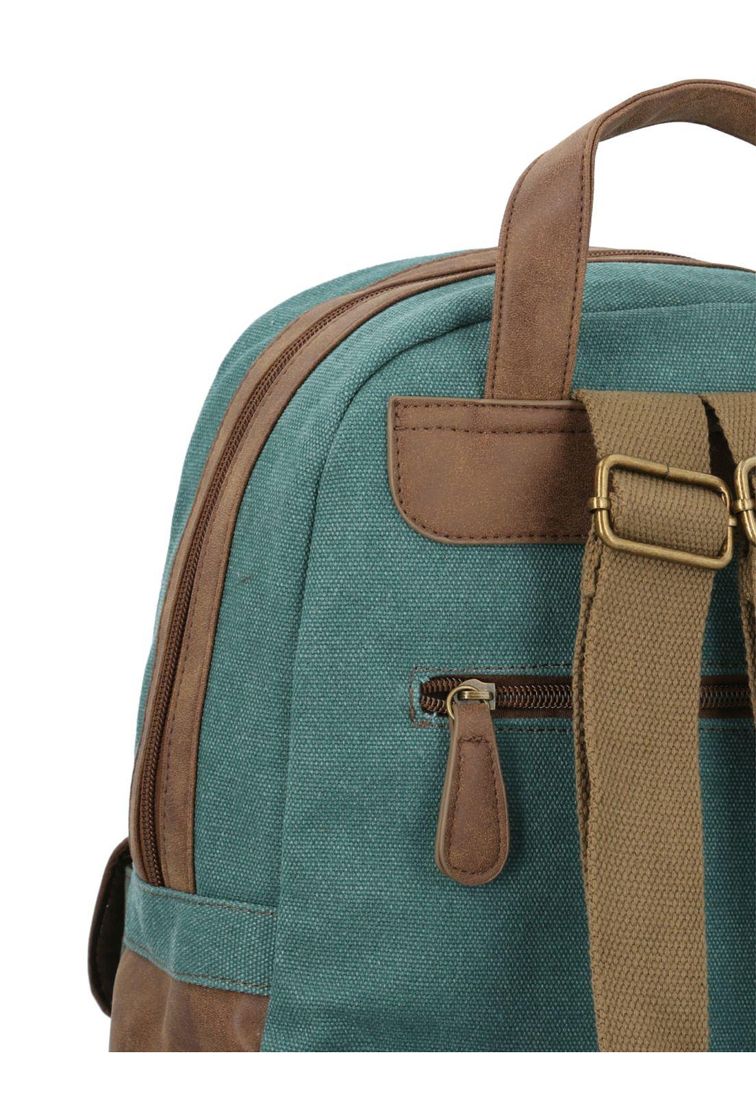 Cartera Turquesa V24Mh Ikal Back Mujer-3