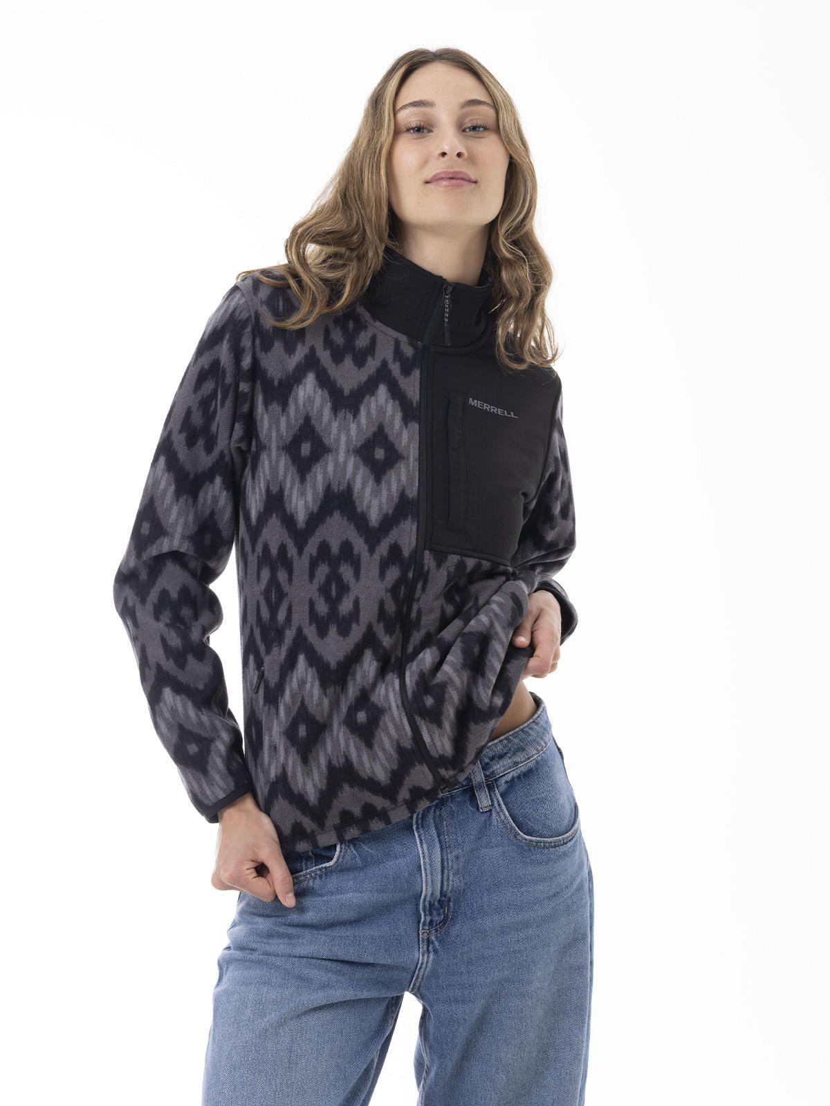 Polar Mujer Thermal Core Full Zipper Negro-1