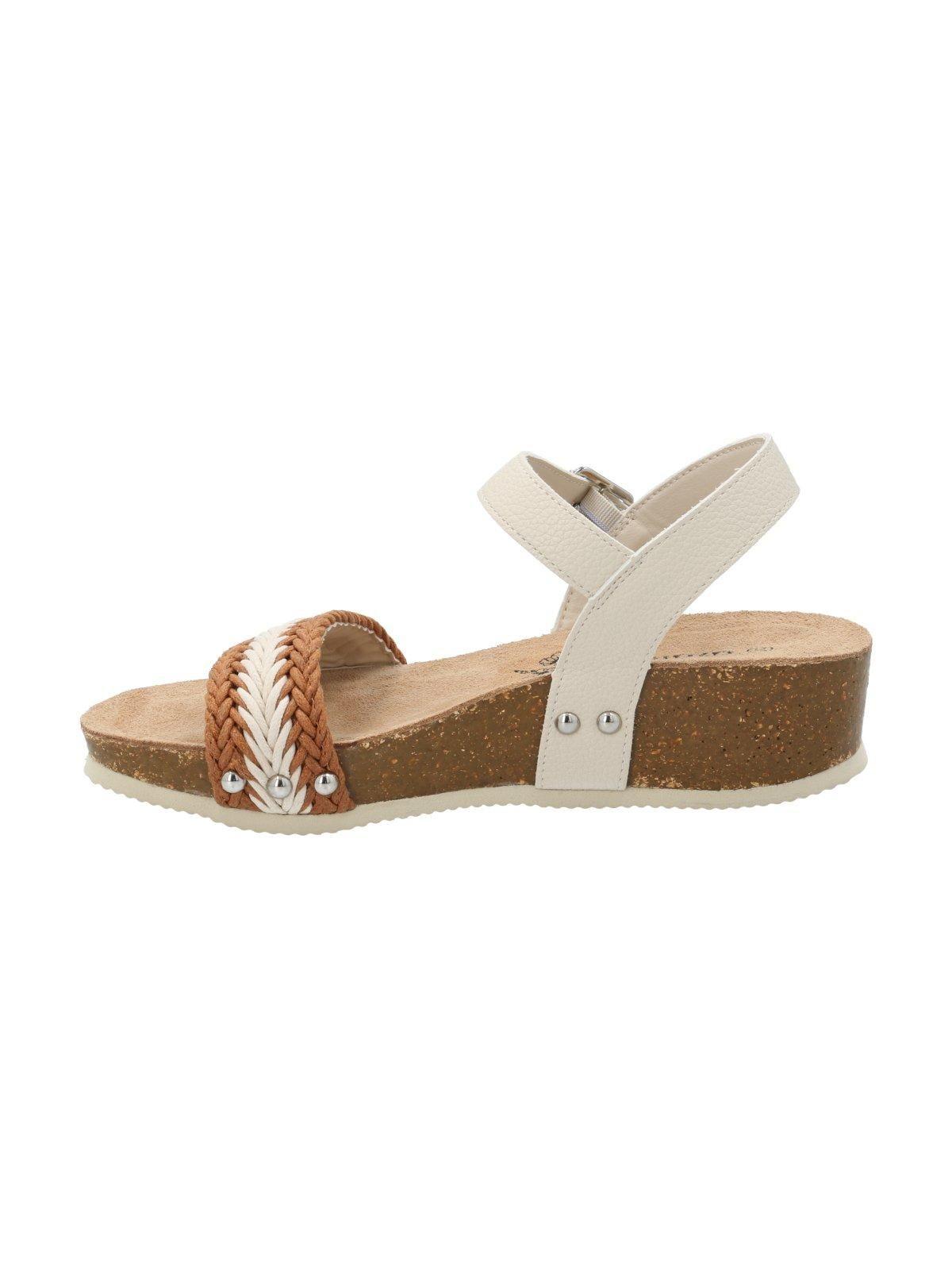 Sandalia Mujer Candida Ostra-5