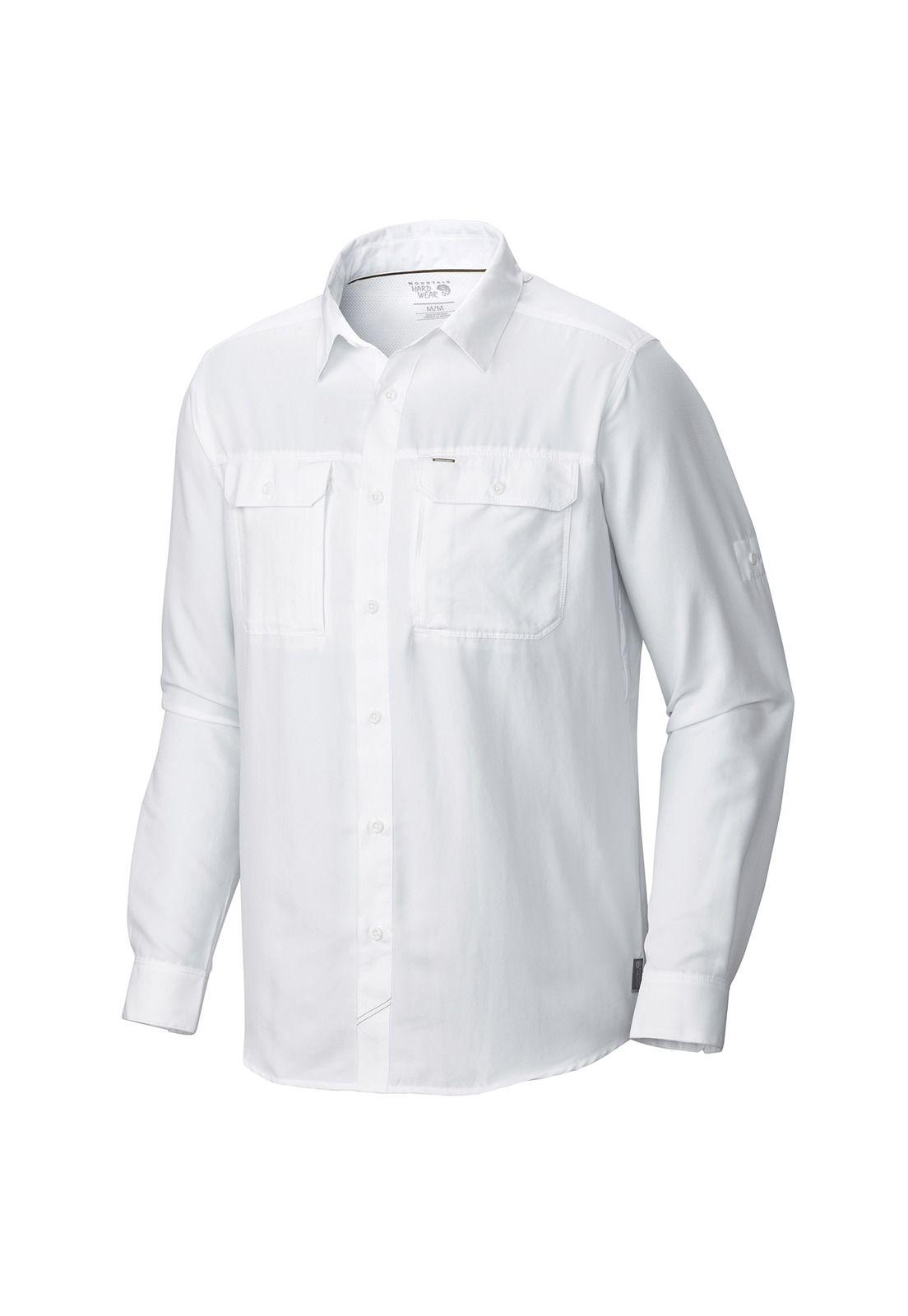 Camisa M/L Hombre Canyon Blanco-0