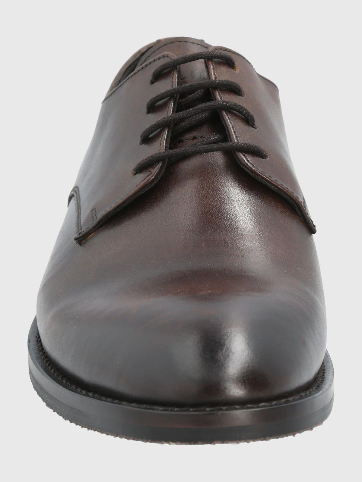 Zapato Cuero Café Oscuro Hombre Anola -1
