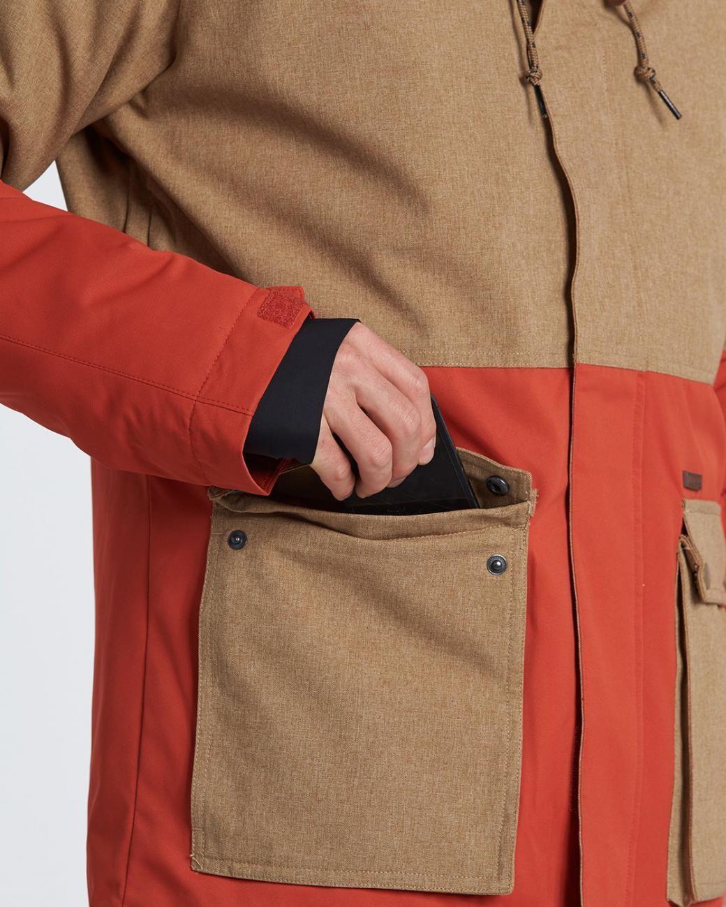 Parka De Ski Hombre Fifty 50 Café-3