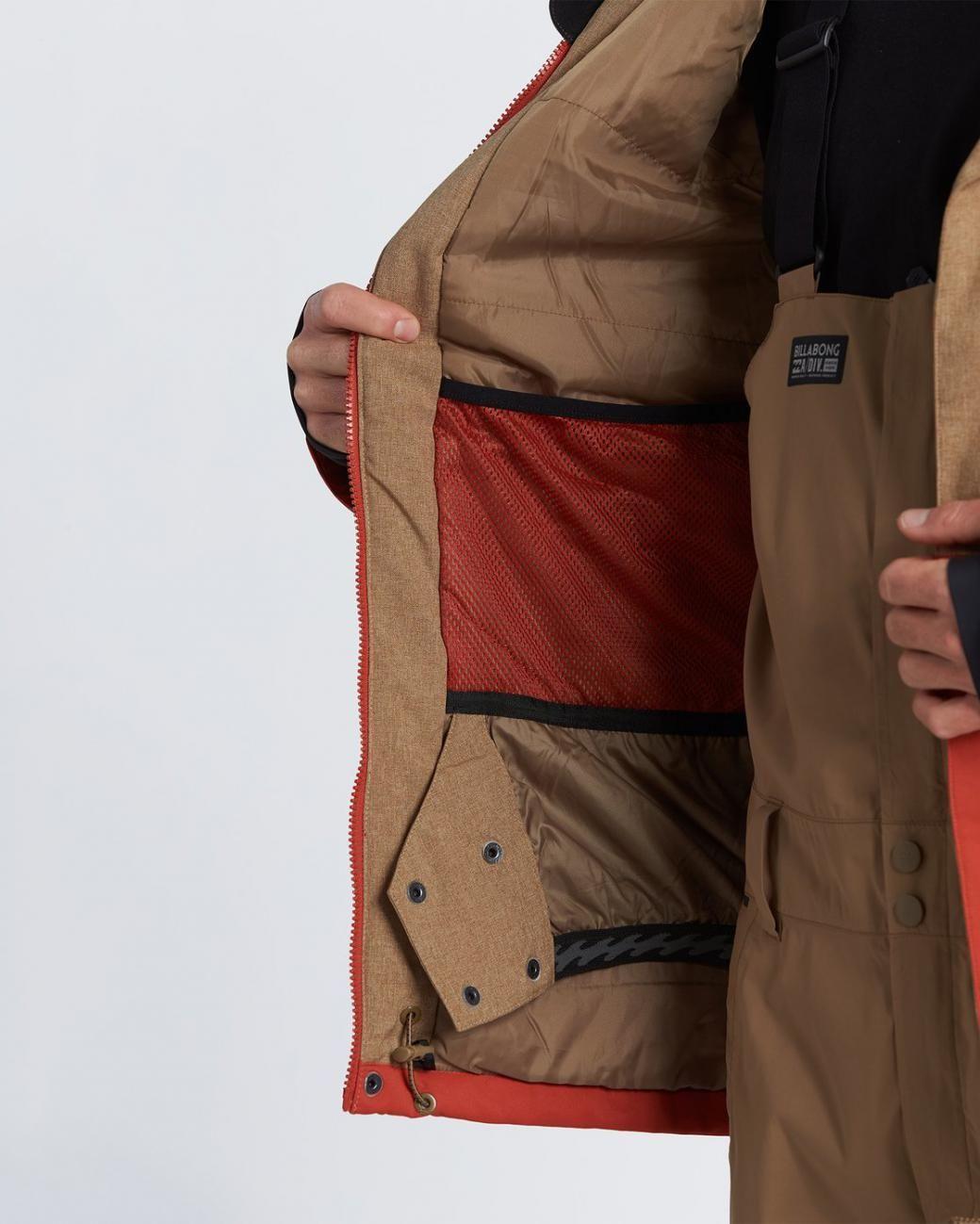 Parka De Ski Hombre Fifty 50 Café-4