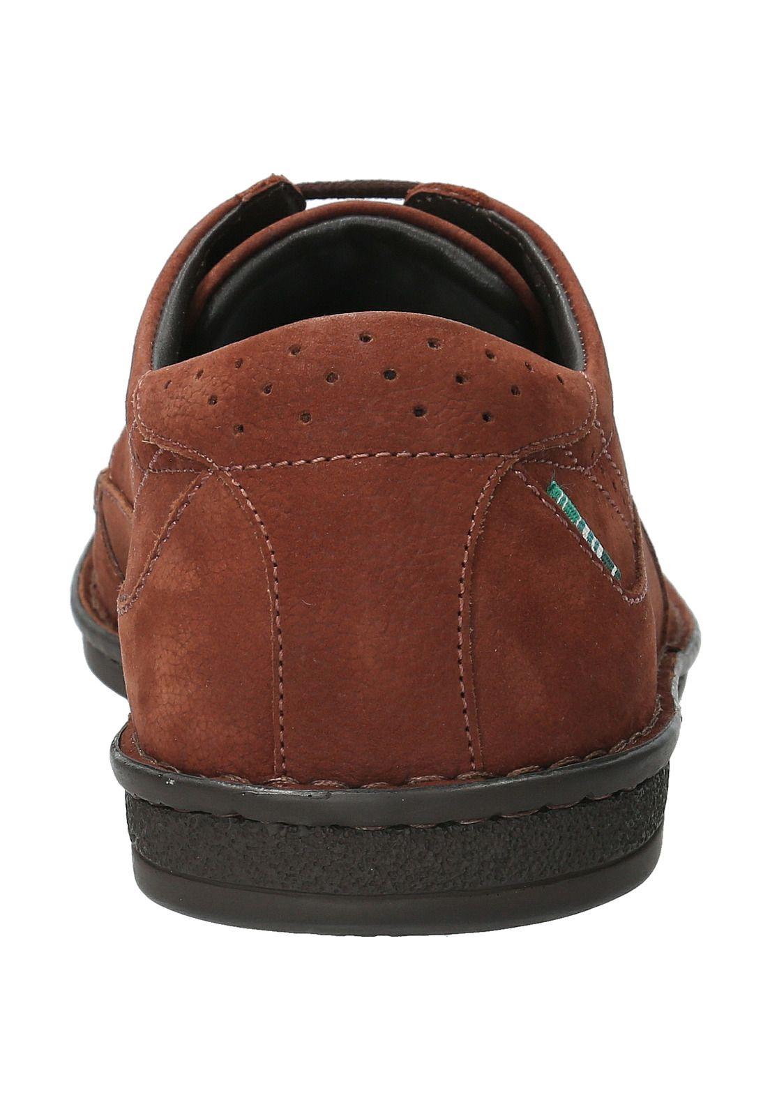 Zapato Cuero Hombre Combe Café-6