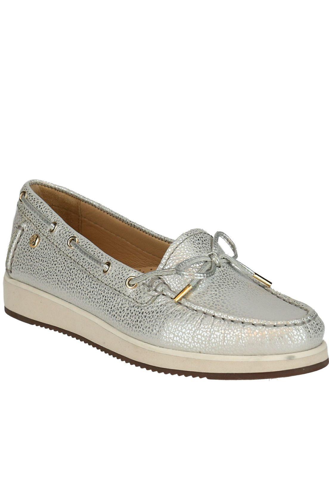 Zapato Cuero Ormea Plateado-1