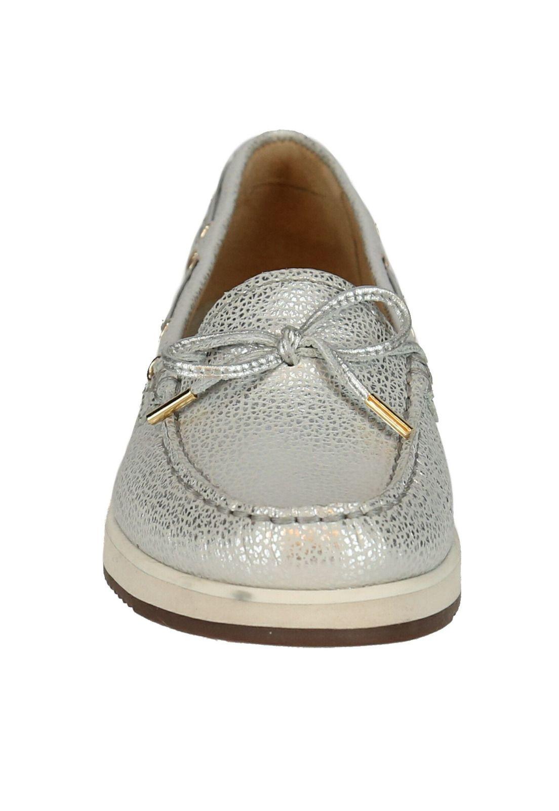 Zapato Cuero Ormea Plateado-2