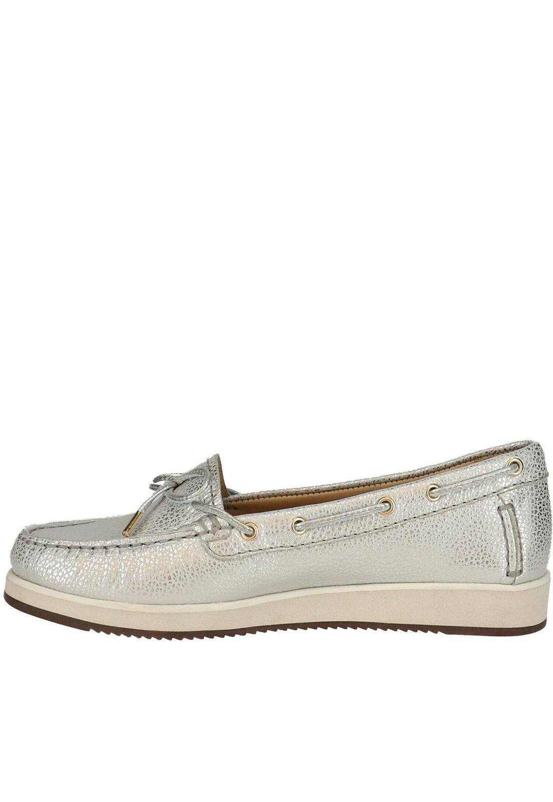 Zapato Cuero Ormea Plateado-4