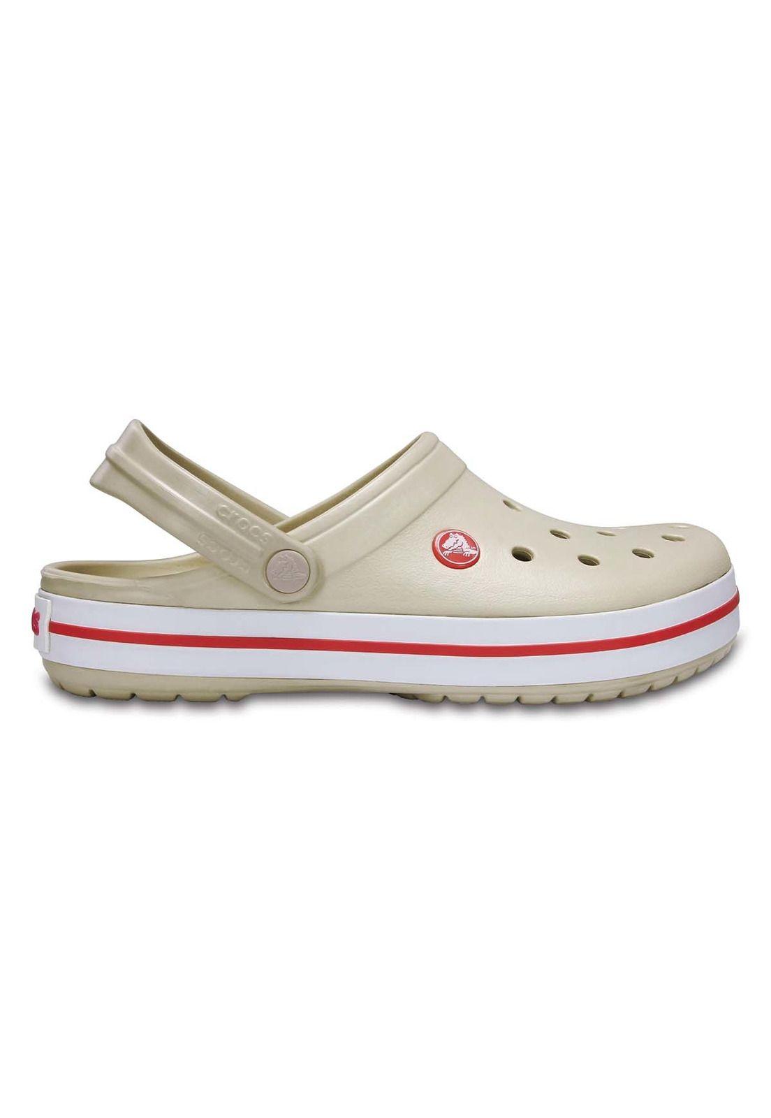 Zueco Crocs Unisex Crocband Crema-0