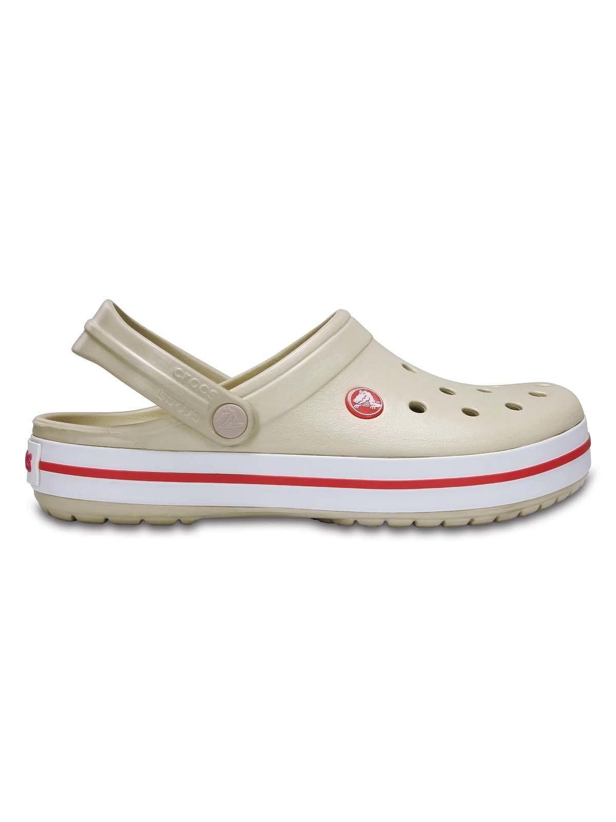 Zueco Crocs Unisex Crocband Crema-0