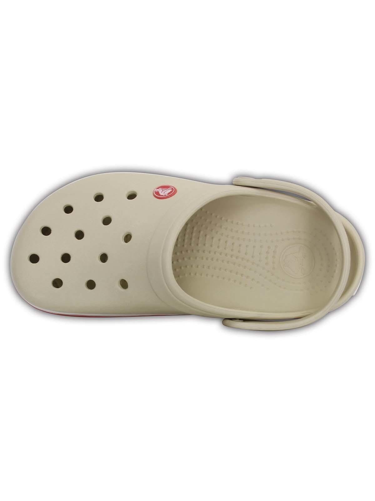 Zueco Crocs Unisex Crocband Crema-3