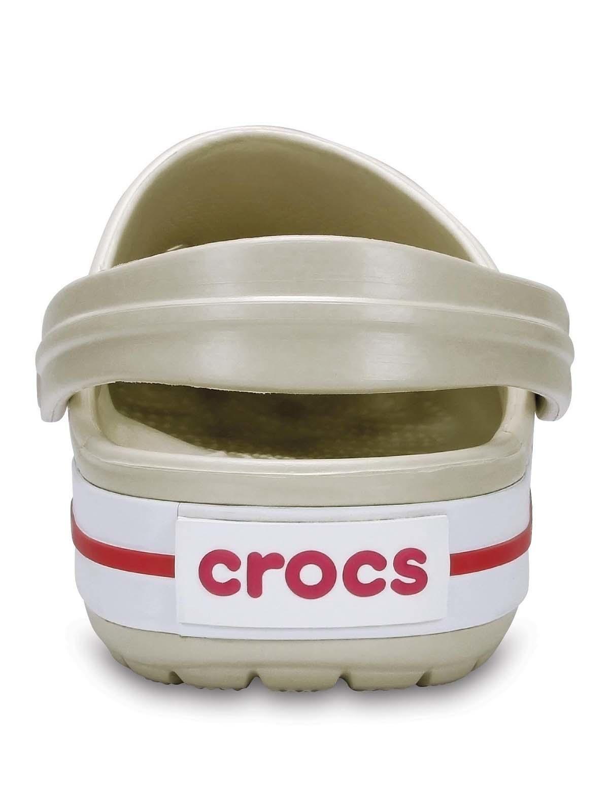 Zueco Crocs Unisex Crocband Crema-5
