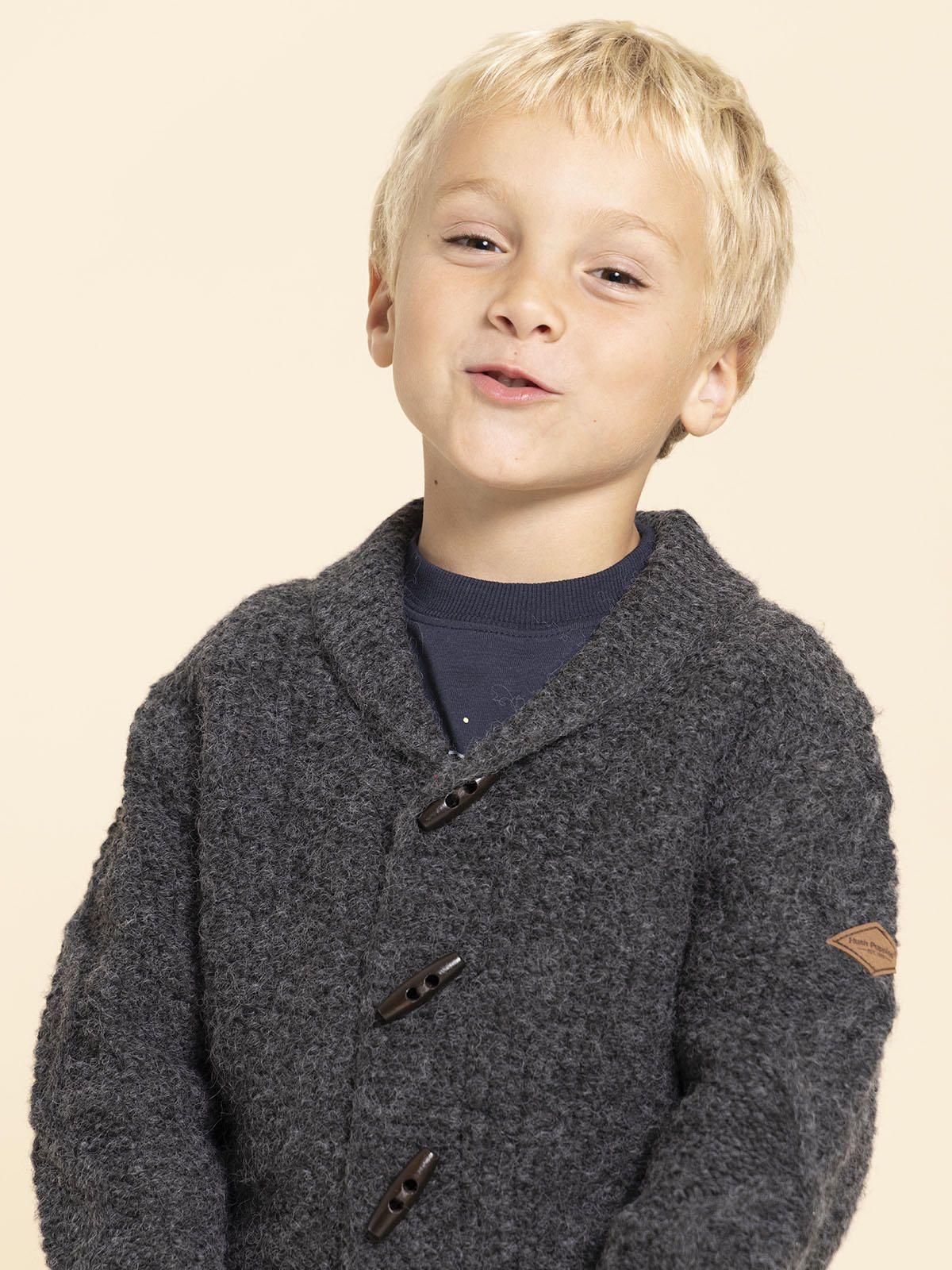 Chaleco Roy Niño Gris-1