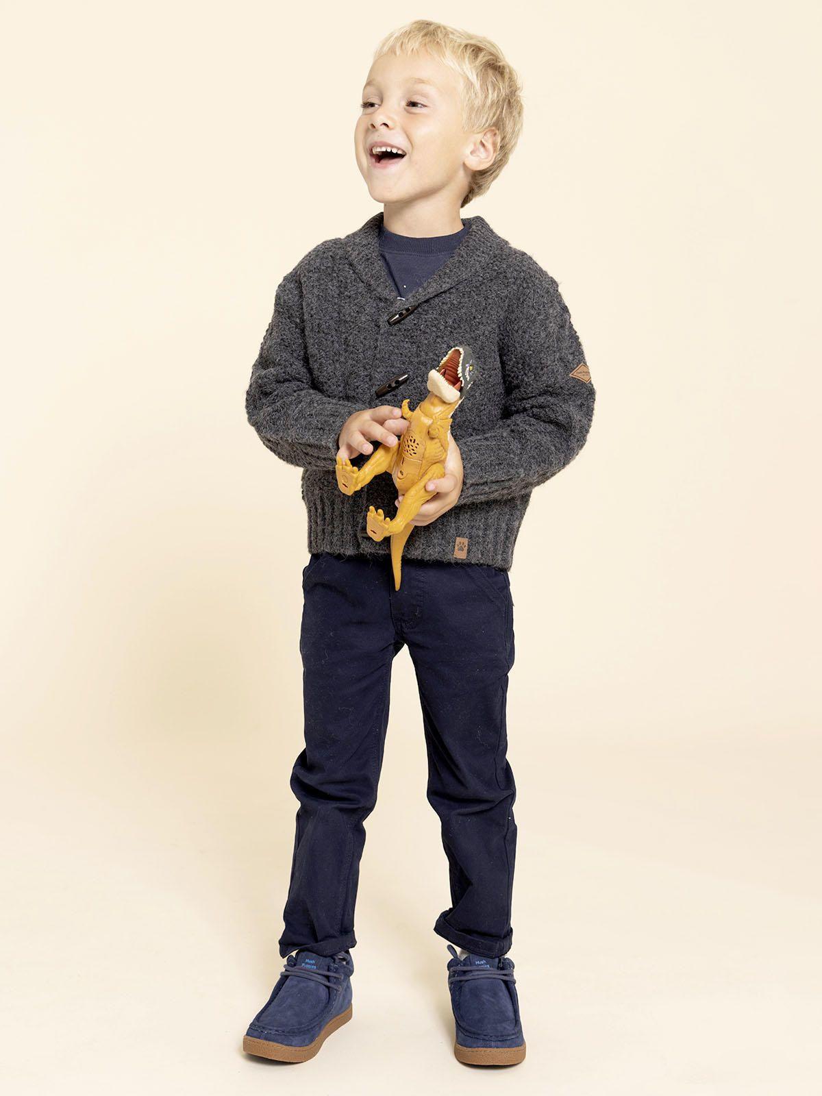 Chaleco Roy Niño Gris-4