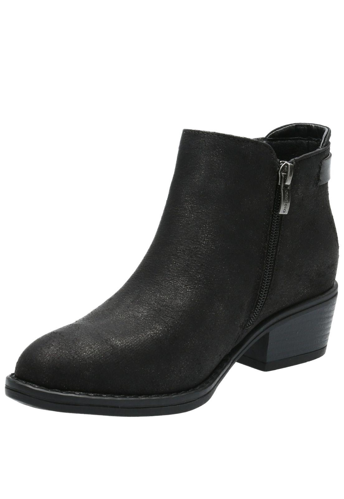 Botín Mujer Reims Negro-4