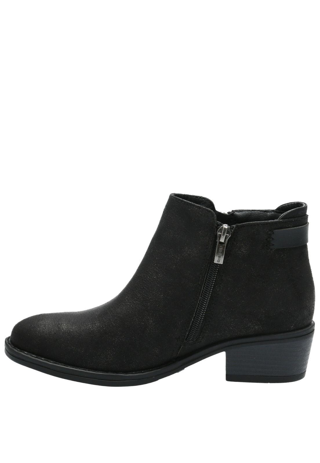 Botín Mujer Reims Negro-5