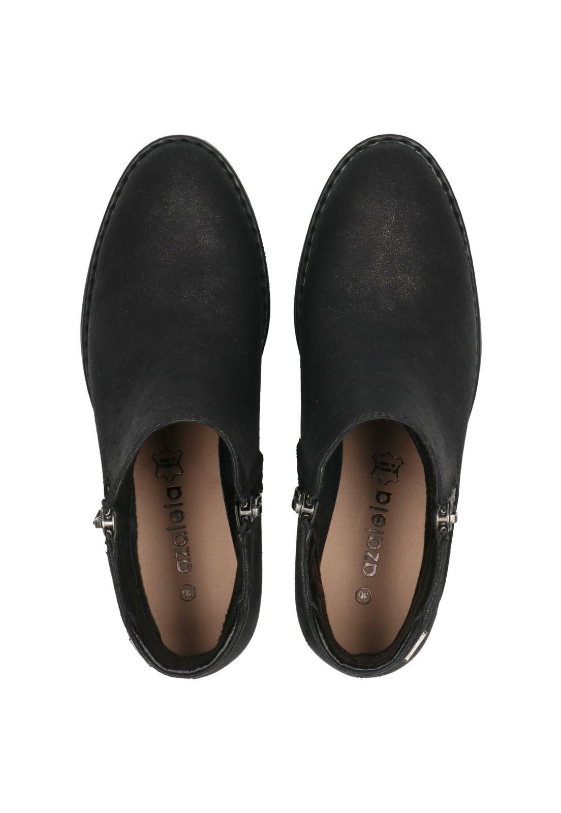 Botín Mujer Reims Negro-7