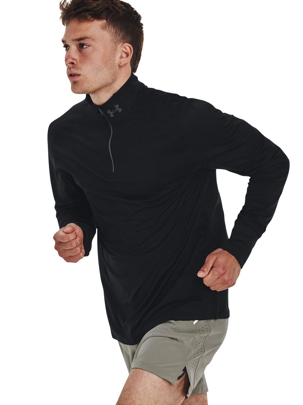 Polerón UA Qualifier Run Negro para hombre-5