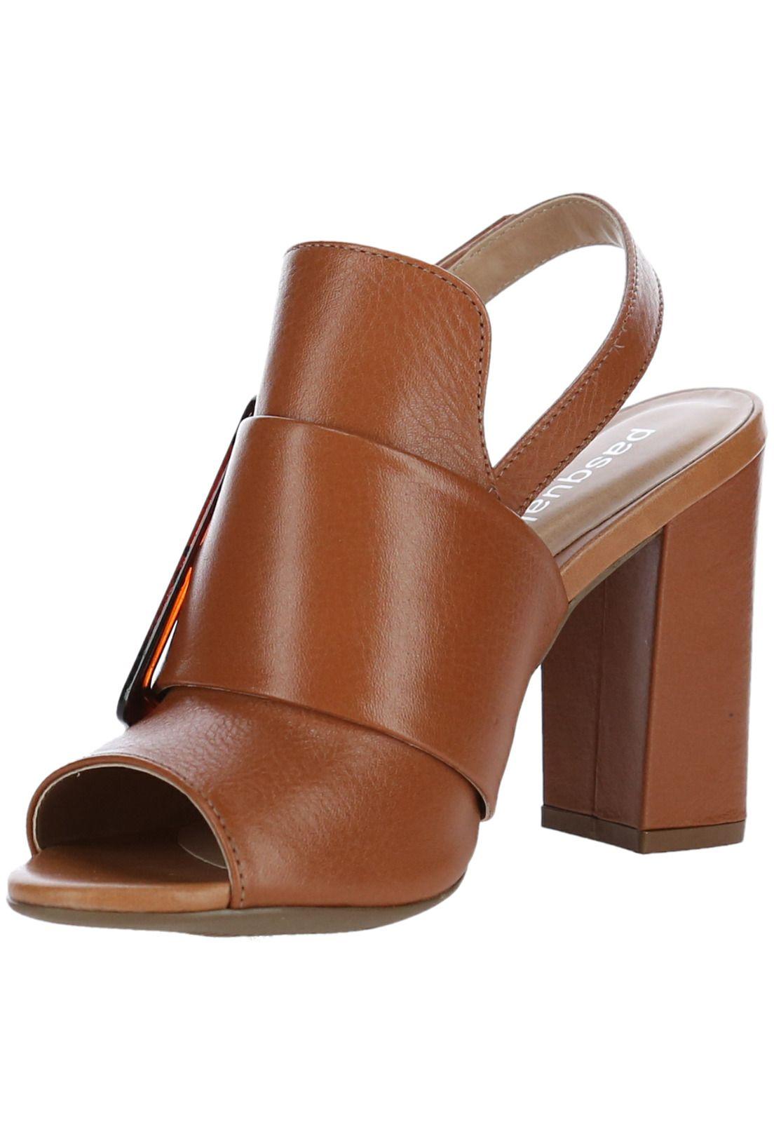 Sandalia Cuero Anastasia Café Mujer-3