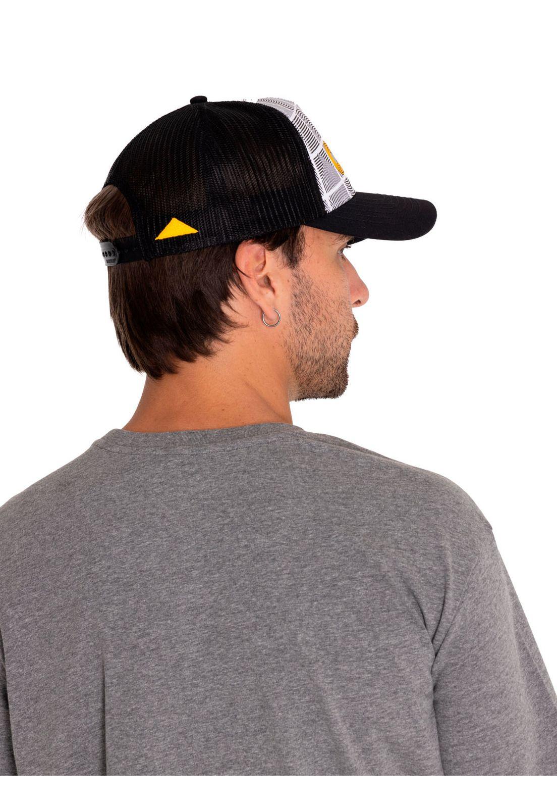 Jockey Casual Hombre Cat Printed Trucker Negro-1