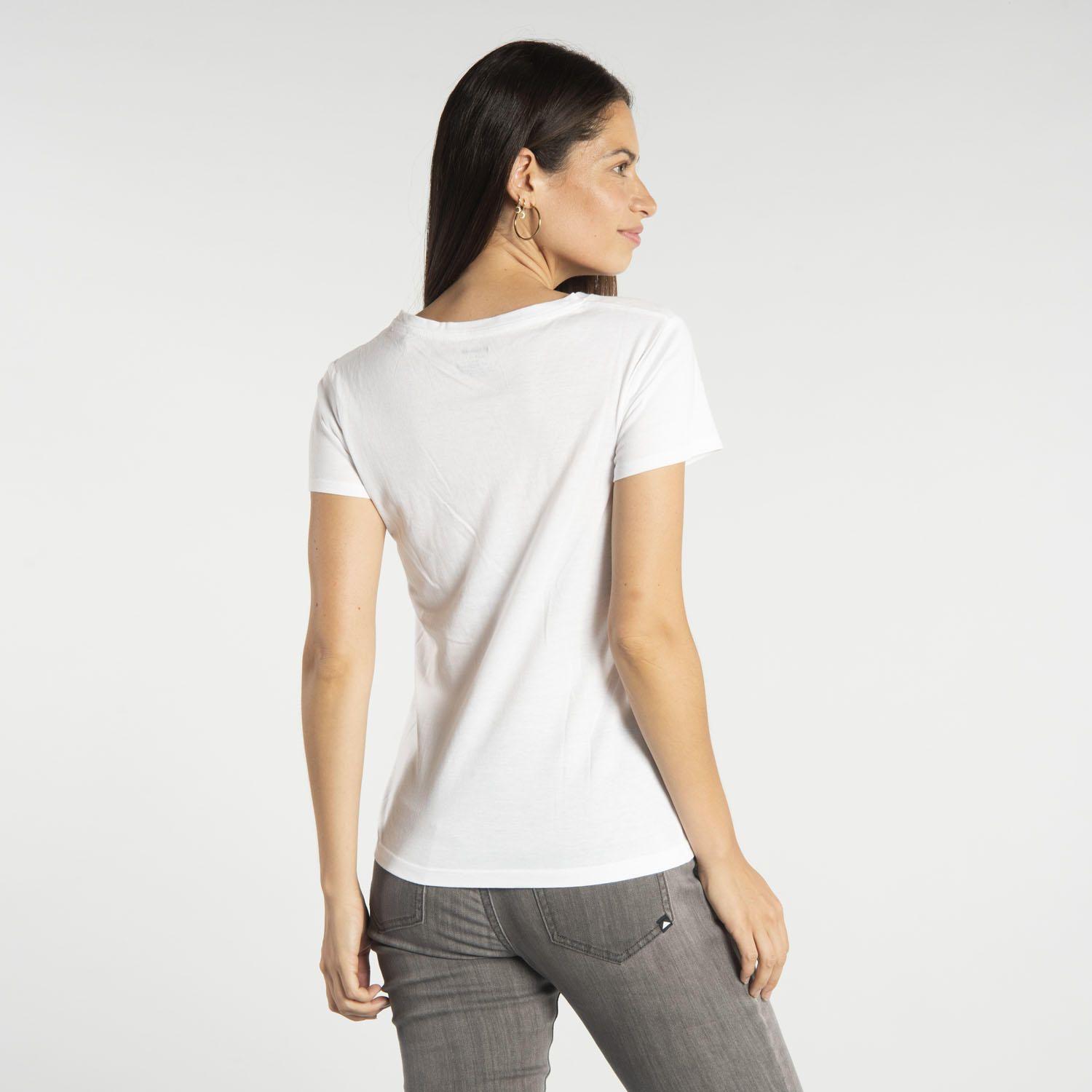 Polera Manga Corta  Mujer W Local Sun Tee Blanco-2