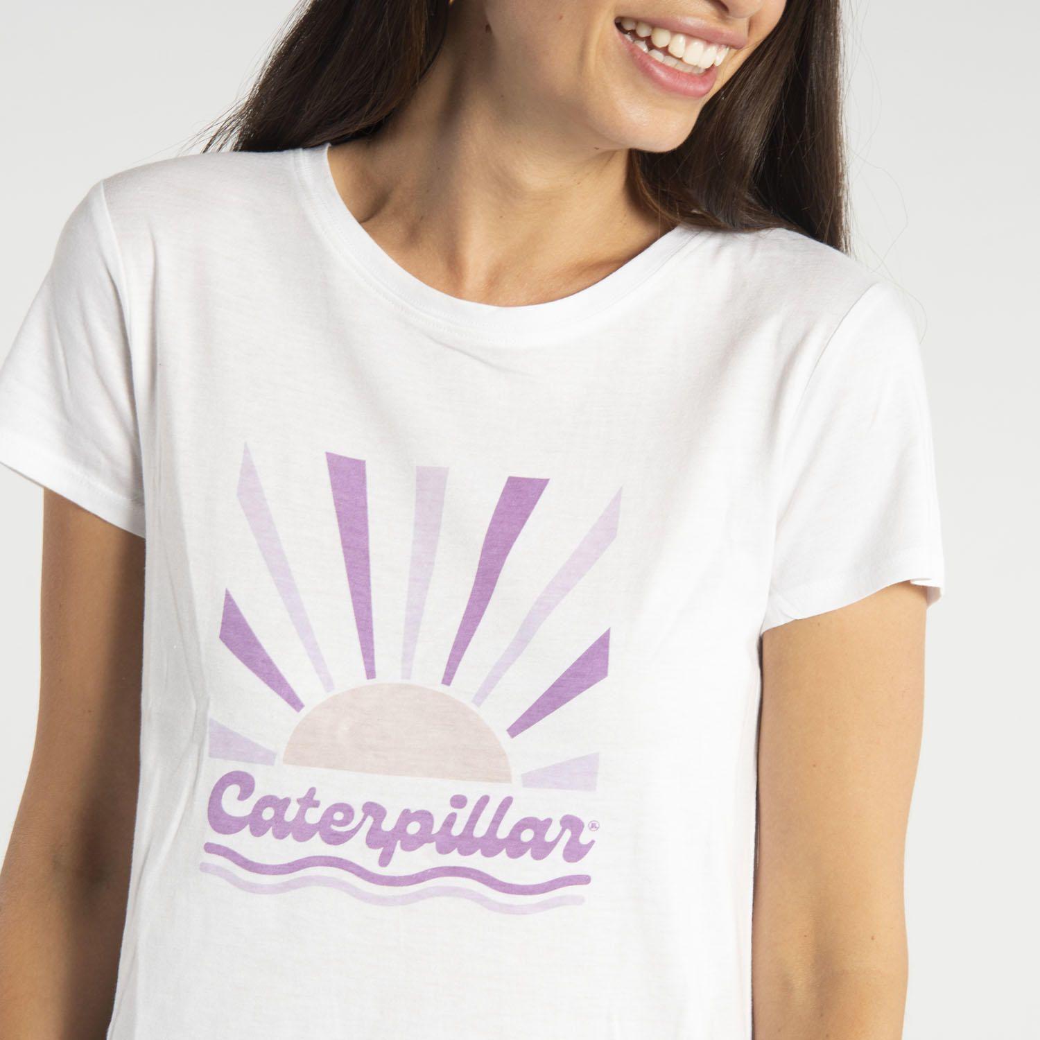 Polera Manga Corta  Mujer W Local Sun Tee Blanco-3