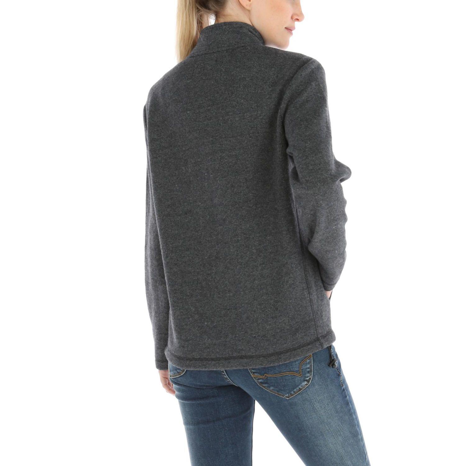 Chaleco Mujer Algodón Elisa Grafito-1