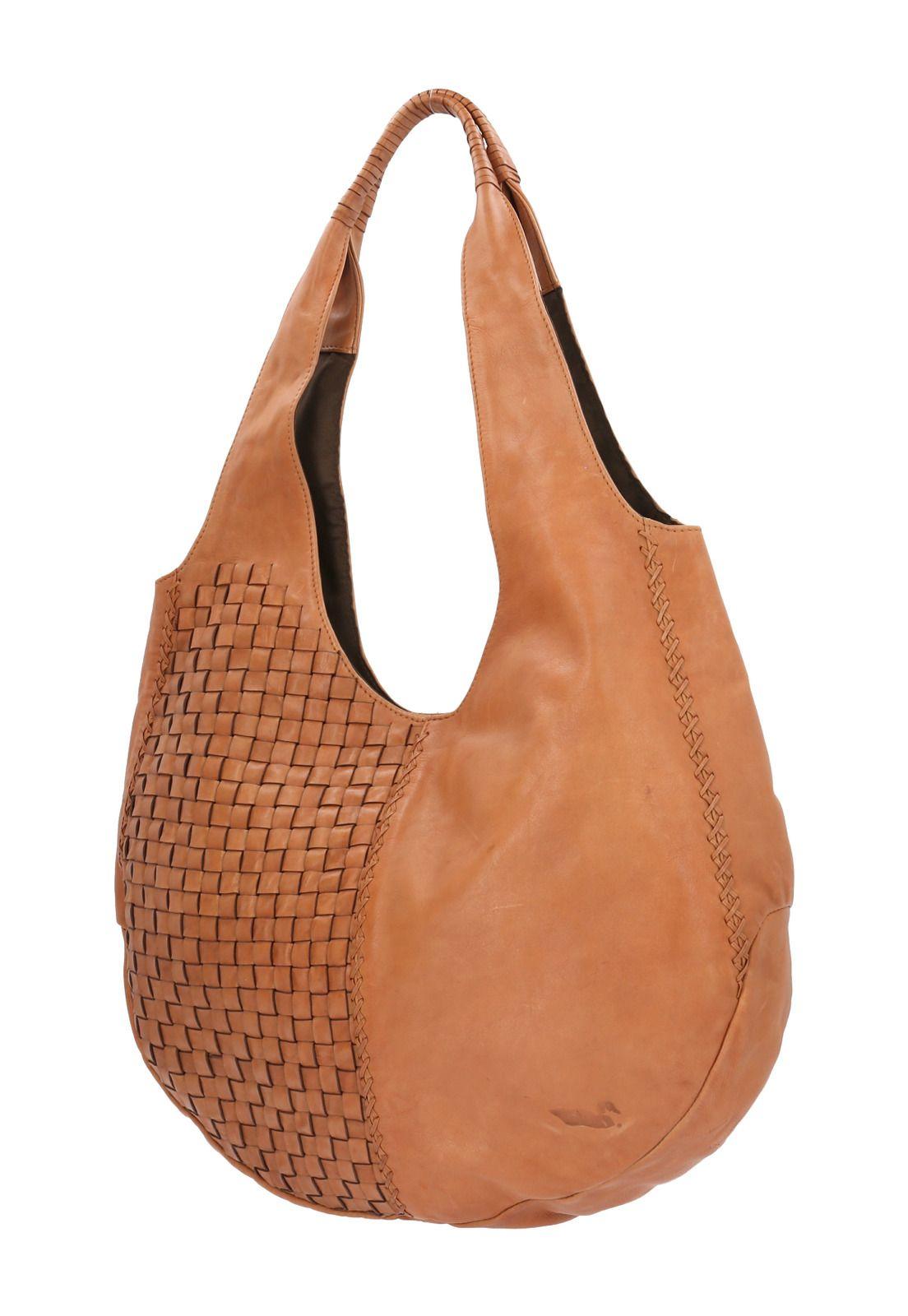 Cartera Cuero Café Ws RustiHobo Mujer-1