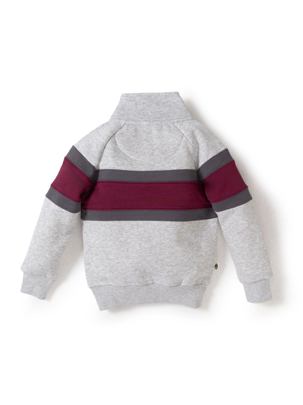 Poleron Niño Andino Gris-1