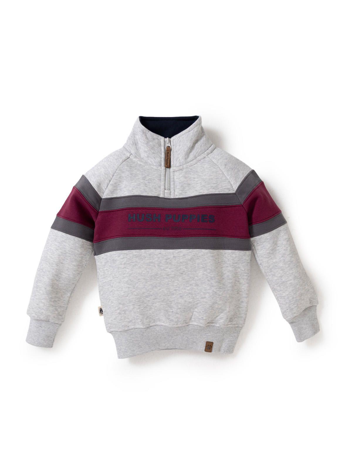 Poleron Niño Andino Gris-0