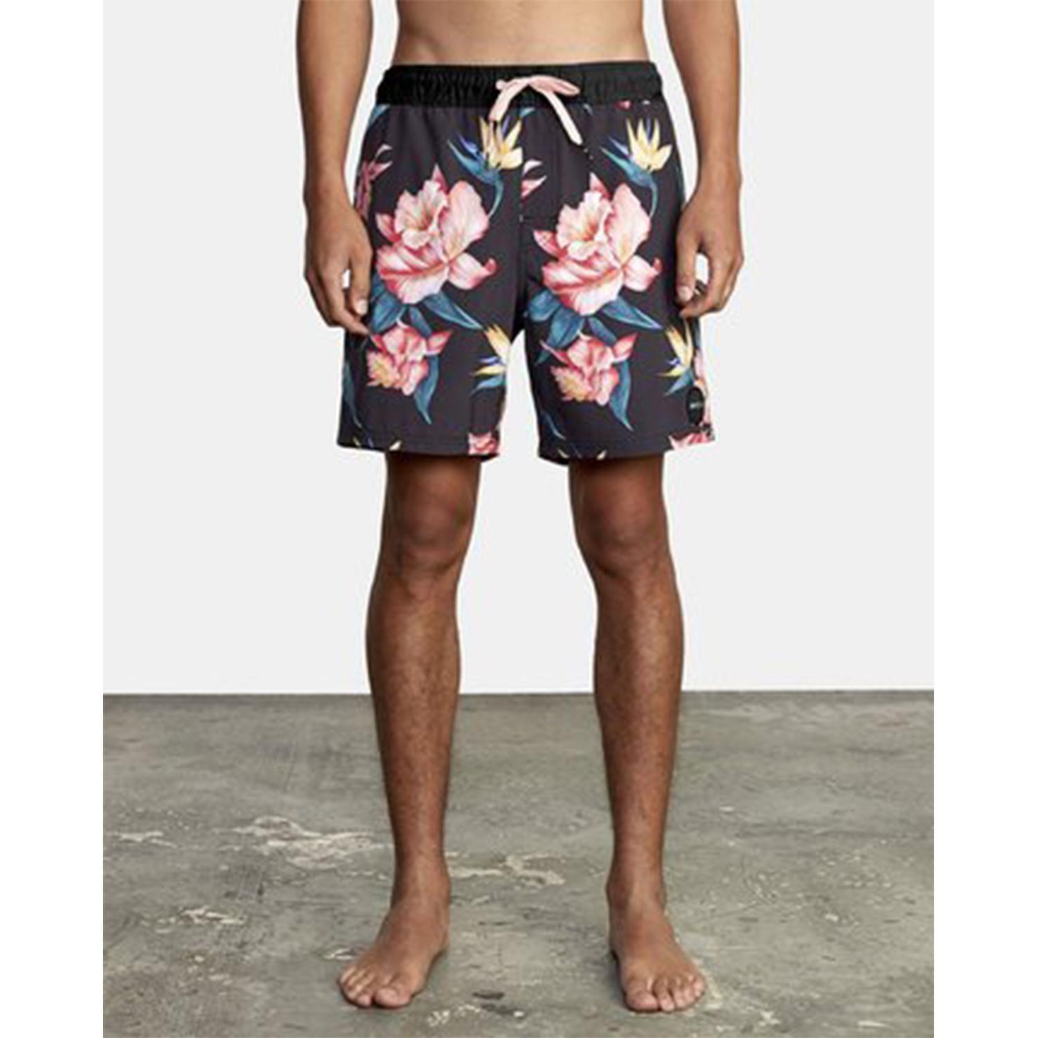 Traje De Baño Hombre Va Elastic Trunk Negro-0