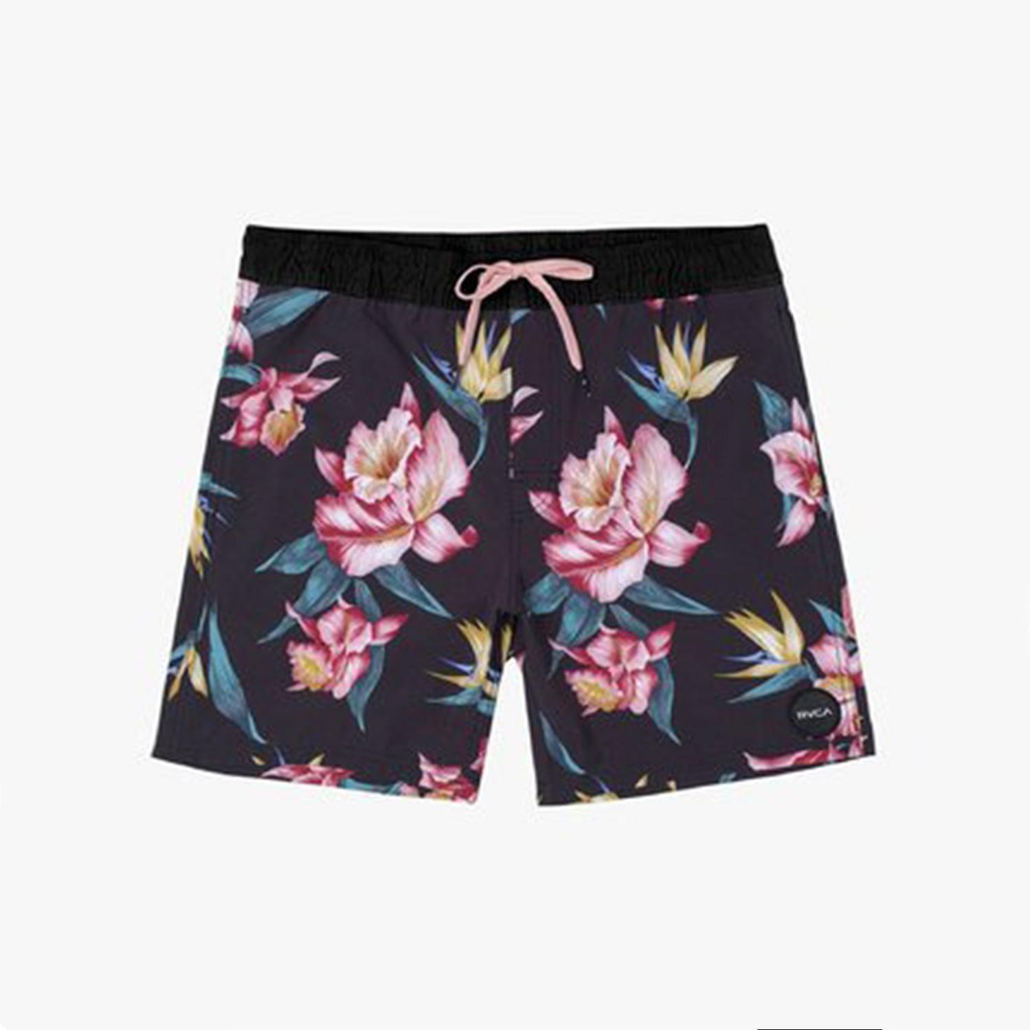 Traje De Baño Hombre Va Elastic Trunk Negro-2