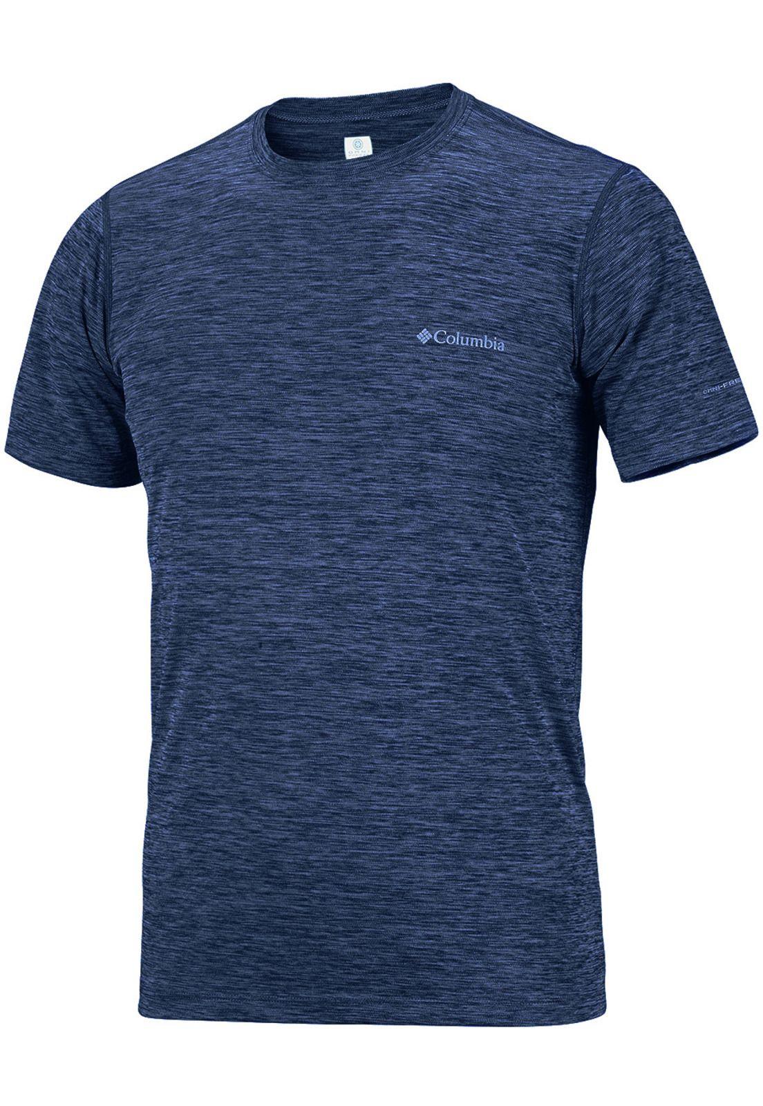 Polera M/C Hombre Zero Rules Short Ss Polyester Azul Oscuro-0