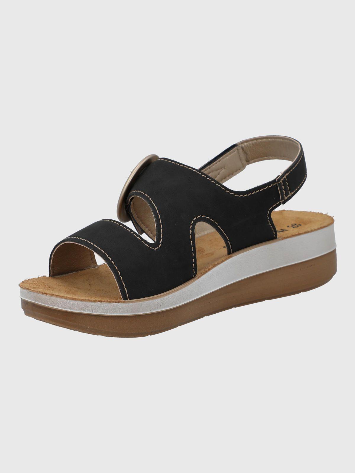 Sandalia Capreno Mujer Negra-4