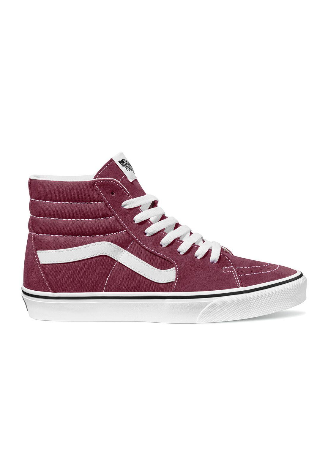 Zapatilla con caña Unisex Sk8-Hi Rojo Vans-0