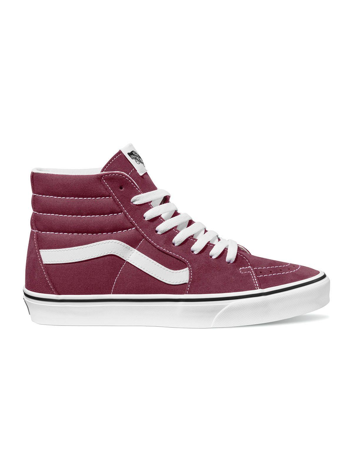 Zapatilla con caña Unisex Sk8-Hi Rojo Vans-0