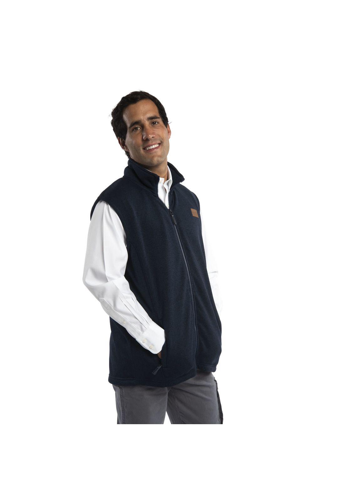 Polar Hombre River Polar Vest Azul-1