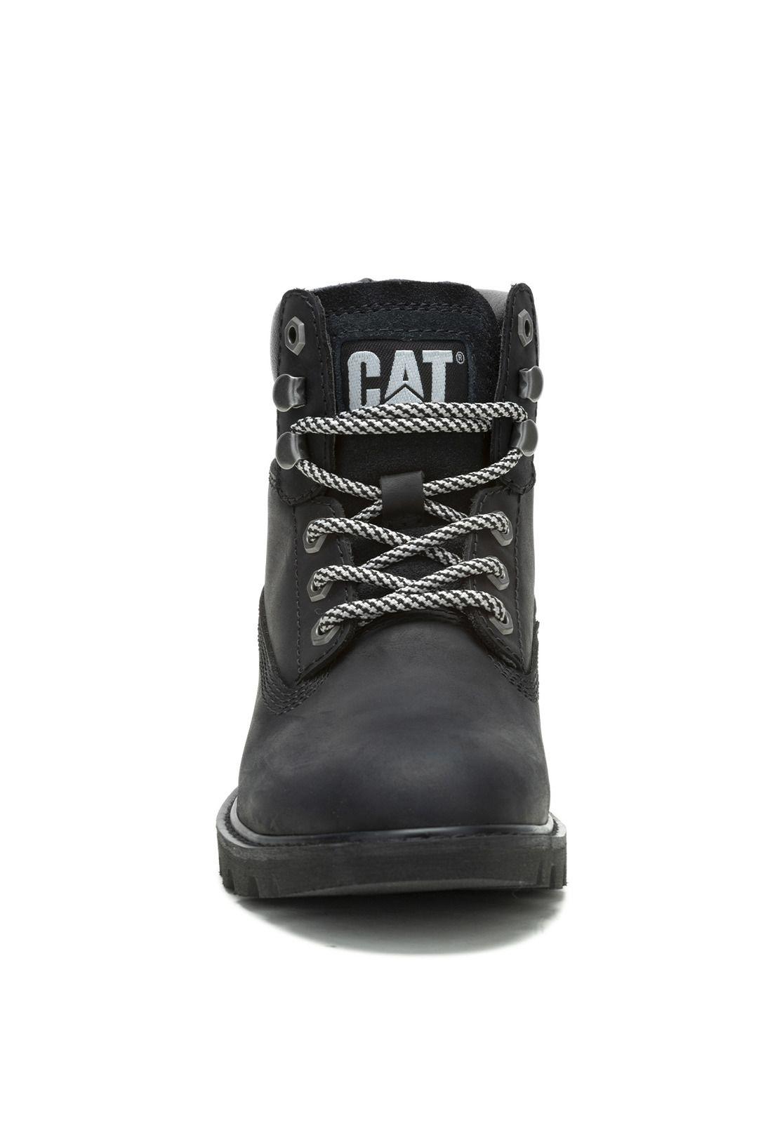 Botin Cuero Mujer Colorado Womens Negro-4