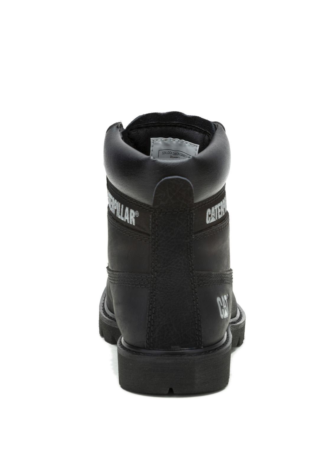 Botin Cuero Mujer Colorado Womens Negro-5