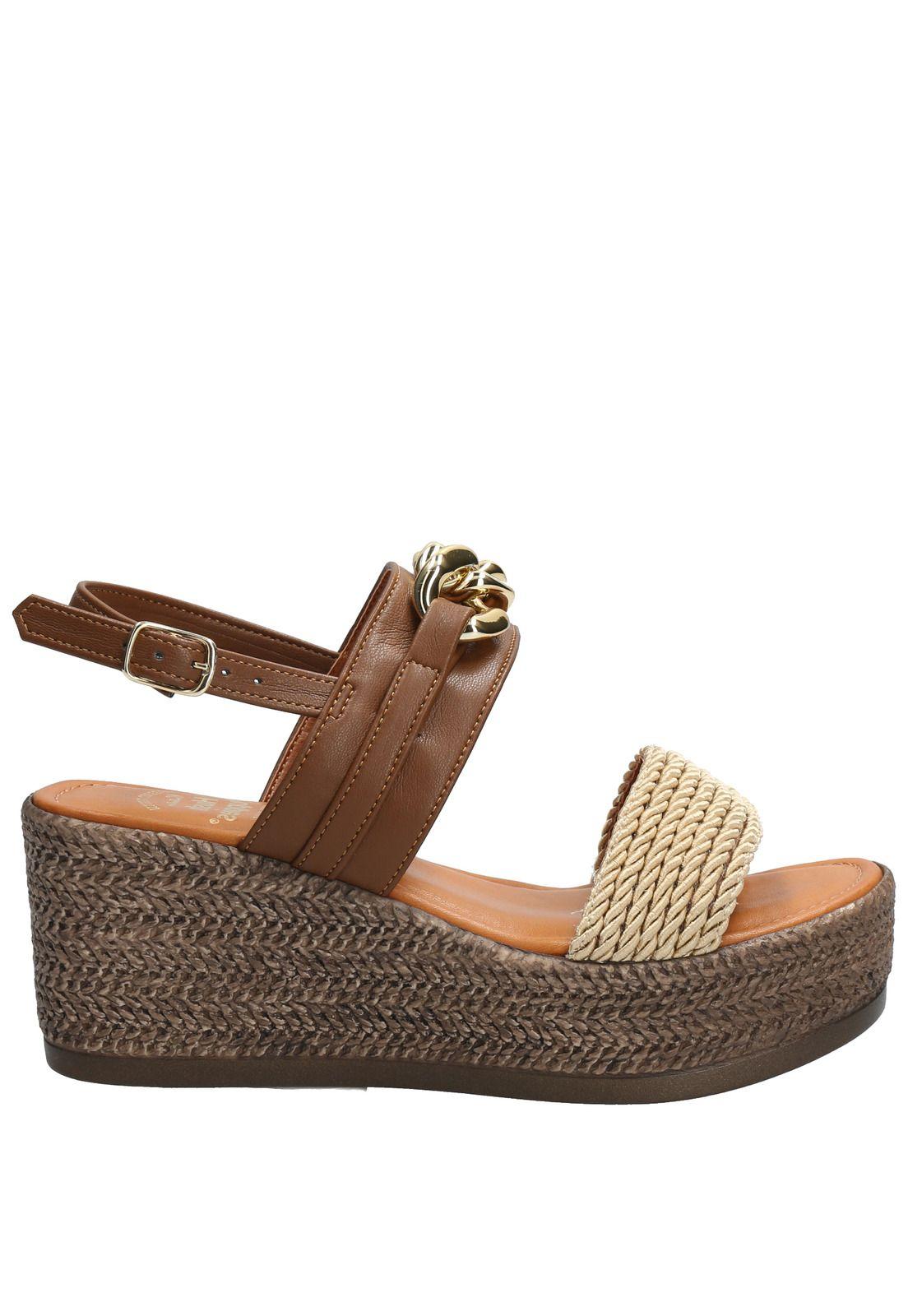 Sandalia Mujer Vicenta Café-1